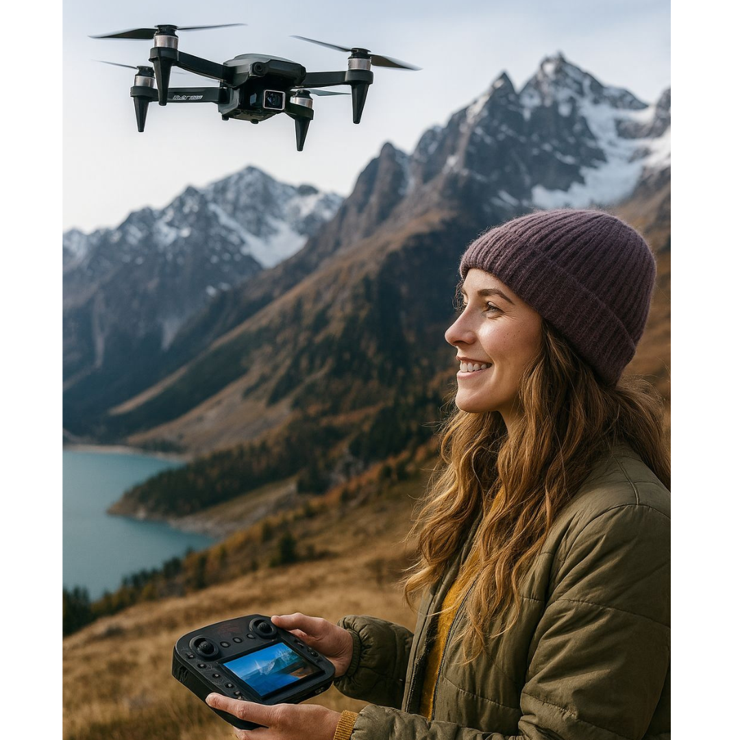 Screen Control H31 Drone - Dual Camera with HD Screen Controller, No Mobile Needed.