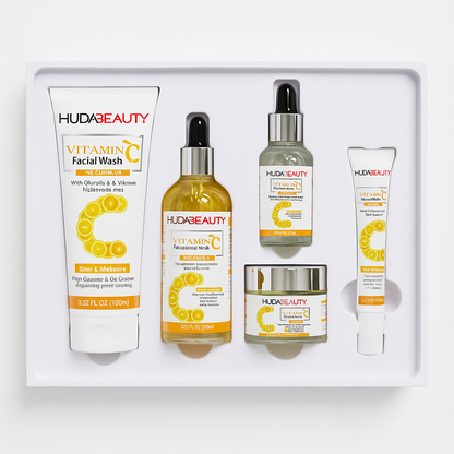 HUDA BEAUTY Vitamin C 5-Piece Skincare Set SKU: WB-UA1770
