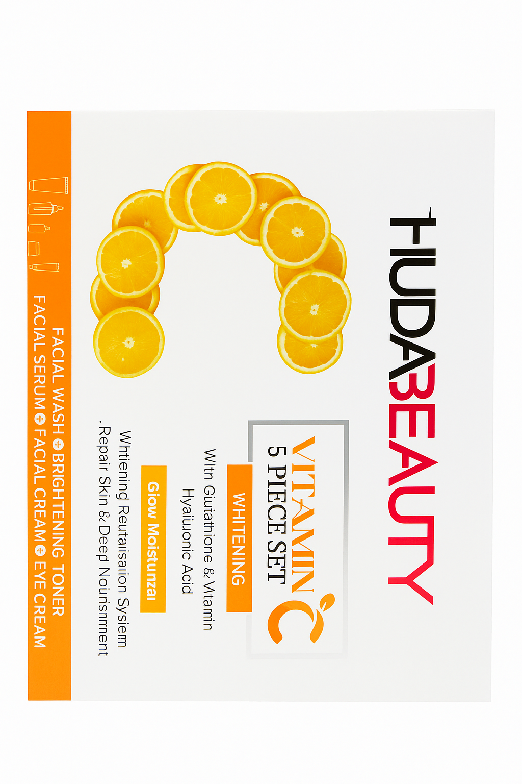 HUDA BEAUTY Vitamin C 5-Piece Skincare Set SKU: WB-UA1770