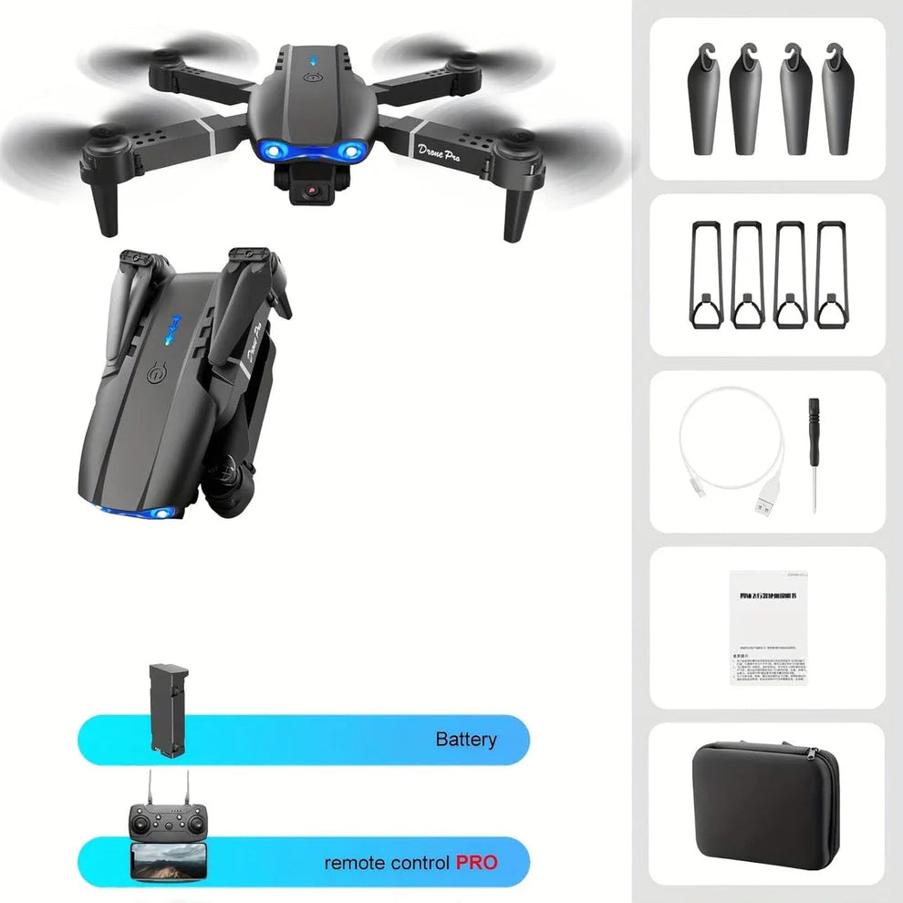 E99 Pro 8K Drone – Dual Camera, 5G GPS & Dual Battery